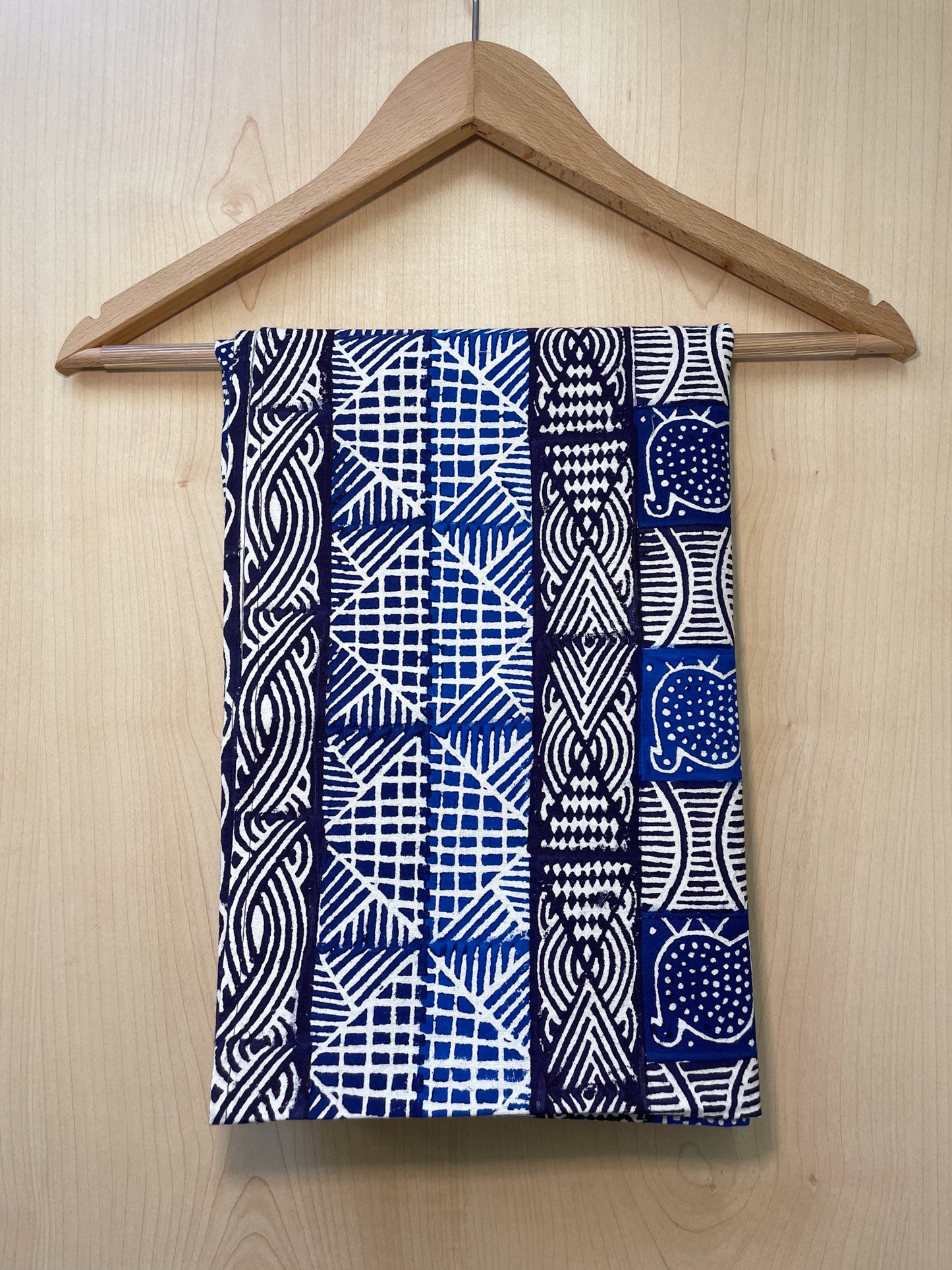 Ensemble de bols africains en bois faits à la main - 5 designs uniques aux motifs vivement peints