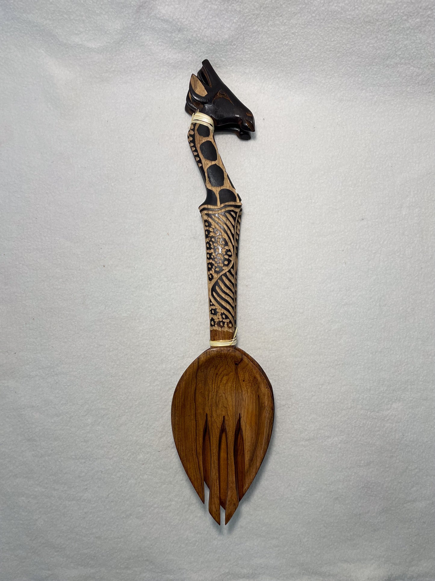 Ensemble de bols africains en bois faits à la main - 5 designs uniques aux motifs vivement peints